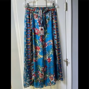 NWT Johnny Was Maya silk Wrapped Pants size S